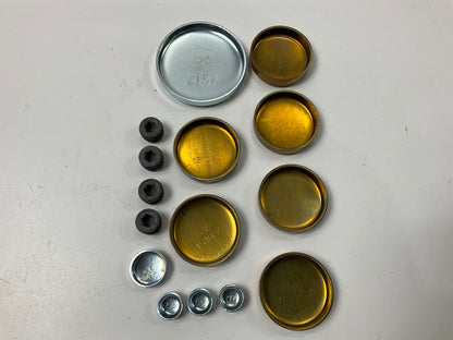 US Tool EPK-17 BRASS Freeze Expansion Plug Set - Ford SBF 289 302 351W-V8