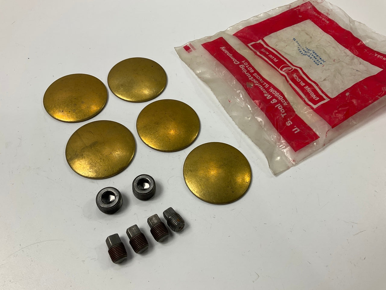 Us Tool EPK-24-BRASS Freeze Expansion Plug Set For International 372 406 450 501