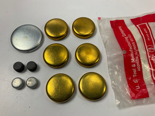 Us Tool EPK-3-BRASS Freeze Expansion Plug Set 1966-82 Buick 340 350H 350J 350X