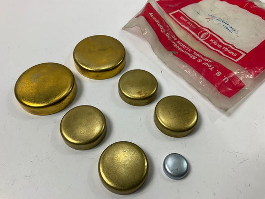 Us Tool EPK-44-BRASS Freeze Expansion Plug Set 1968-1983 Toyota 2T, 2TC, 3TC