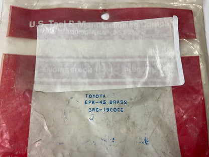 Us Tool EPK-45-BRASS Freeze Expansion Plug Set For 1964-1970 Toyota 3R 3RB 3RC