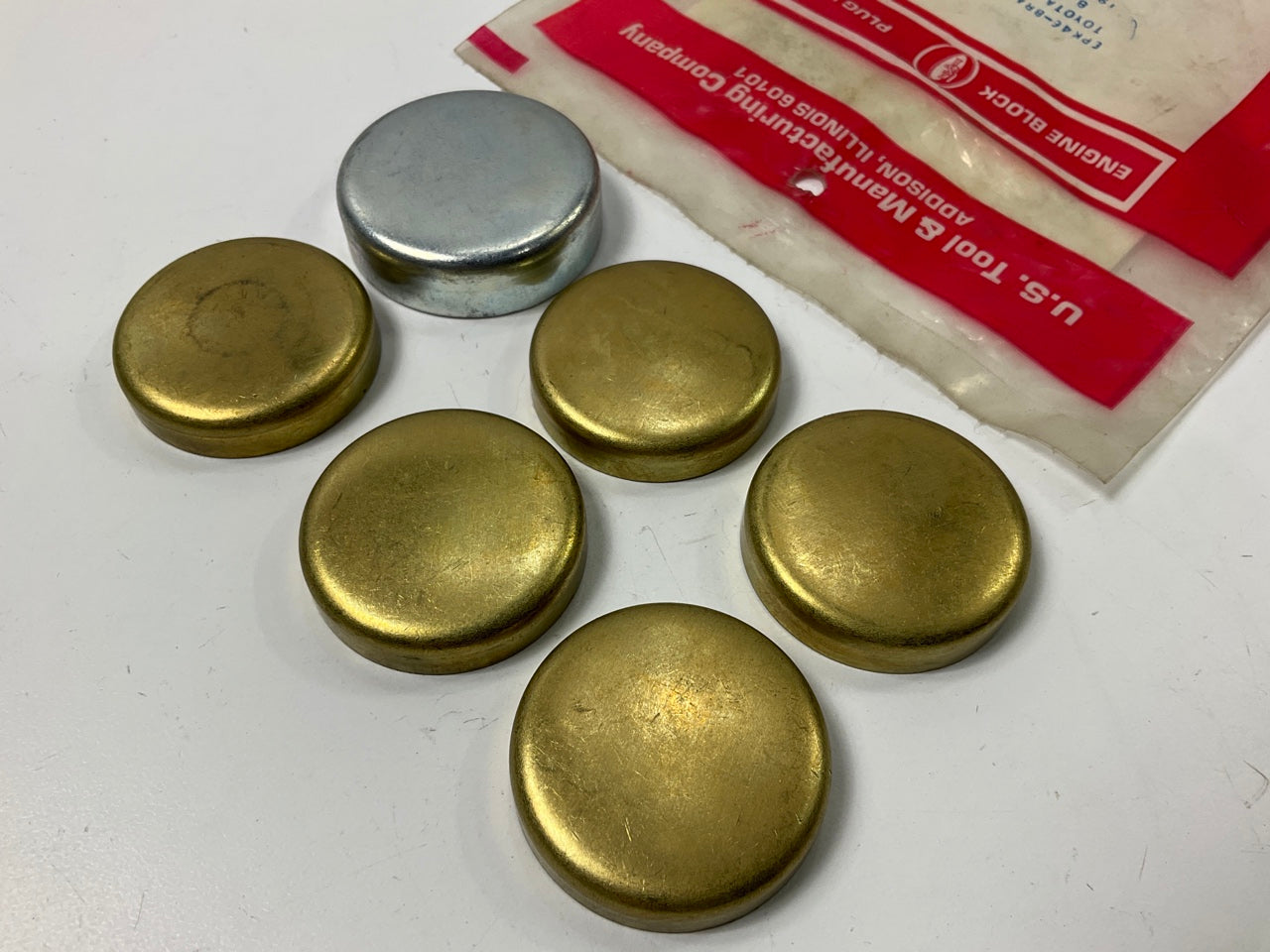 US Tool EPK-46-BRASS Freeze Expansion Plug Set For 1969-1974 Toyota 8RC 18RC