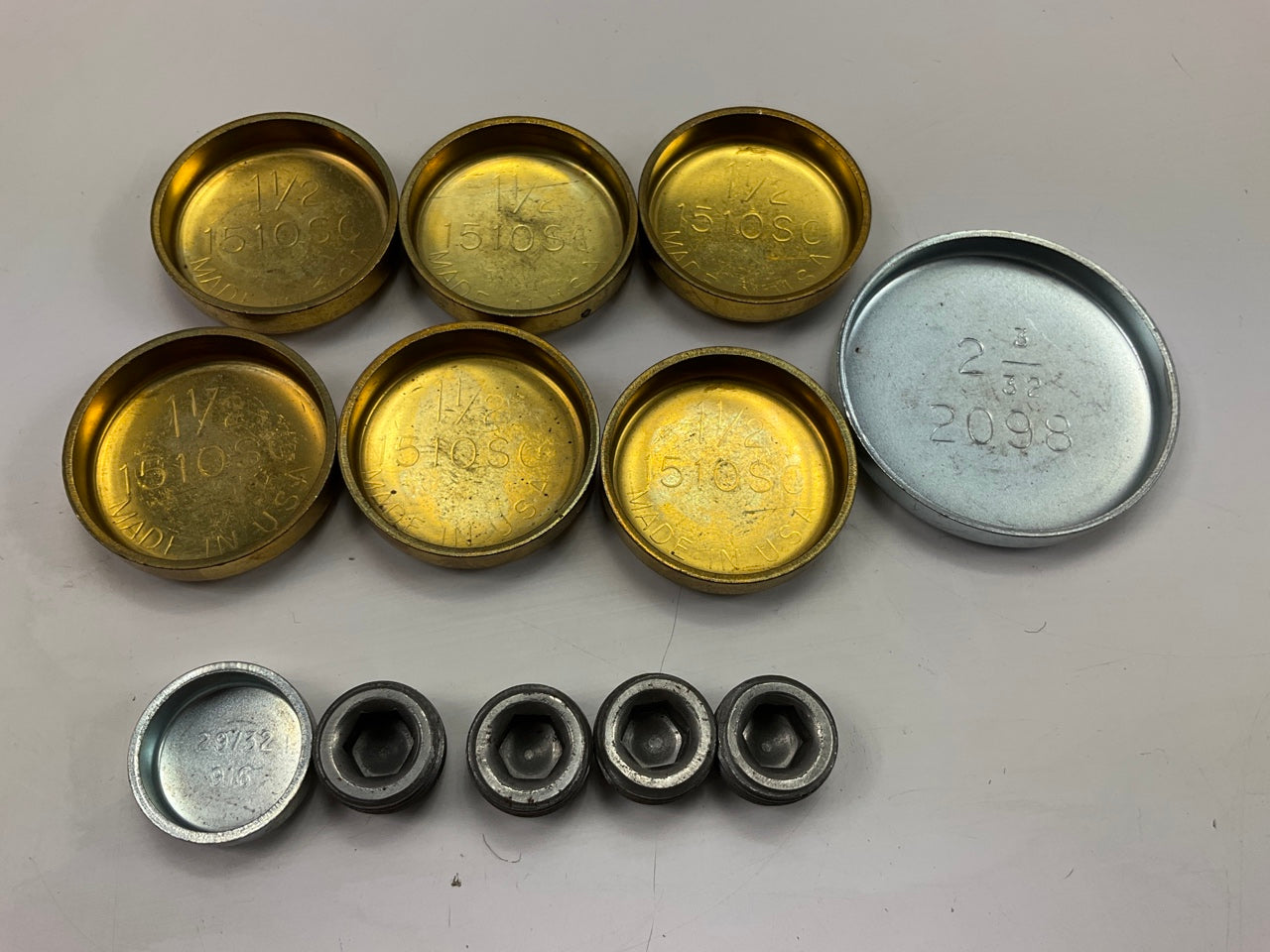 Us Tool EPK-58 Brass Freeze Expansion Plug Set For 1975-1982 Oldsmobile 260-V8