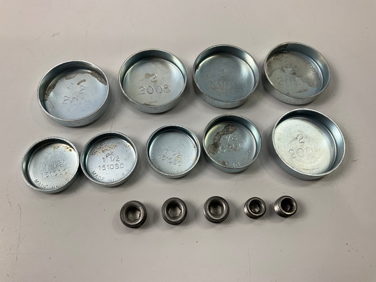 Us Tool EPK-59-STEEL Freeze Expansion Plug Set For 1957-1966 AMC 250 287 327