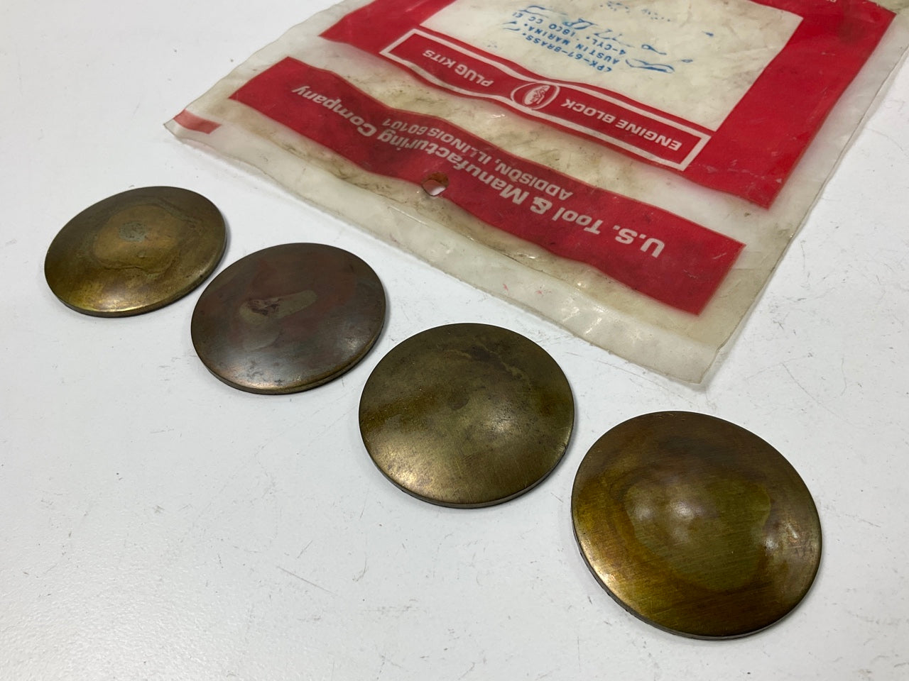 Us Tool EPK-67-BRASS Freeze Expansion Plug Set For 1962-1981 MG MGB 1.8L-L4