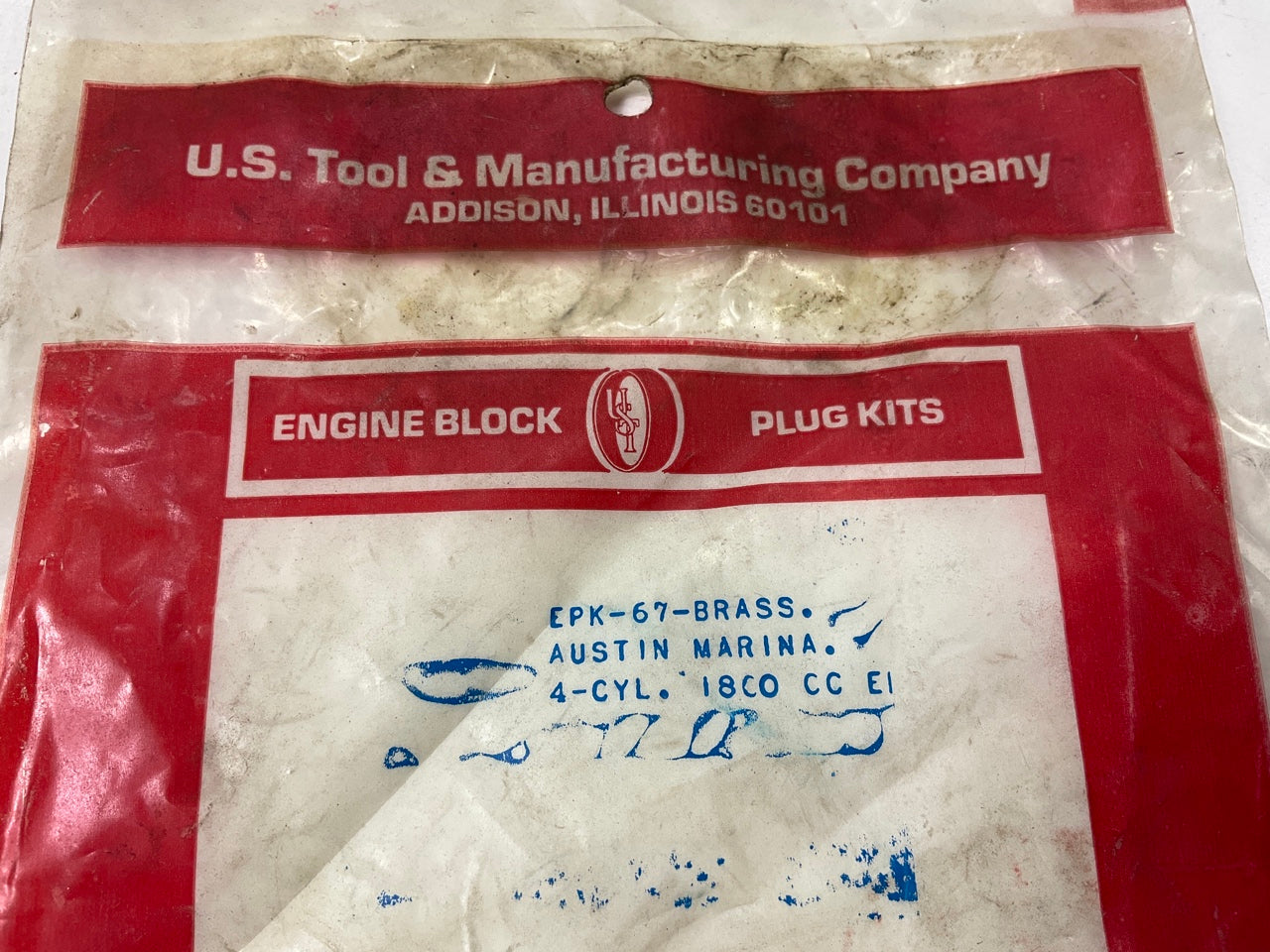 Us Tool EPK-67-BRASS Freeze Expansion Plug Set For 1962-1981 MG MGB 1.8L-L4
