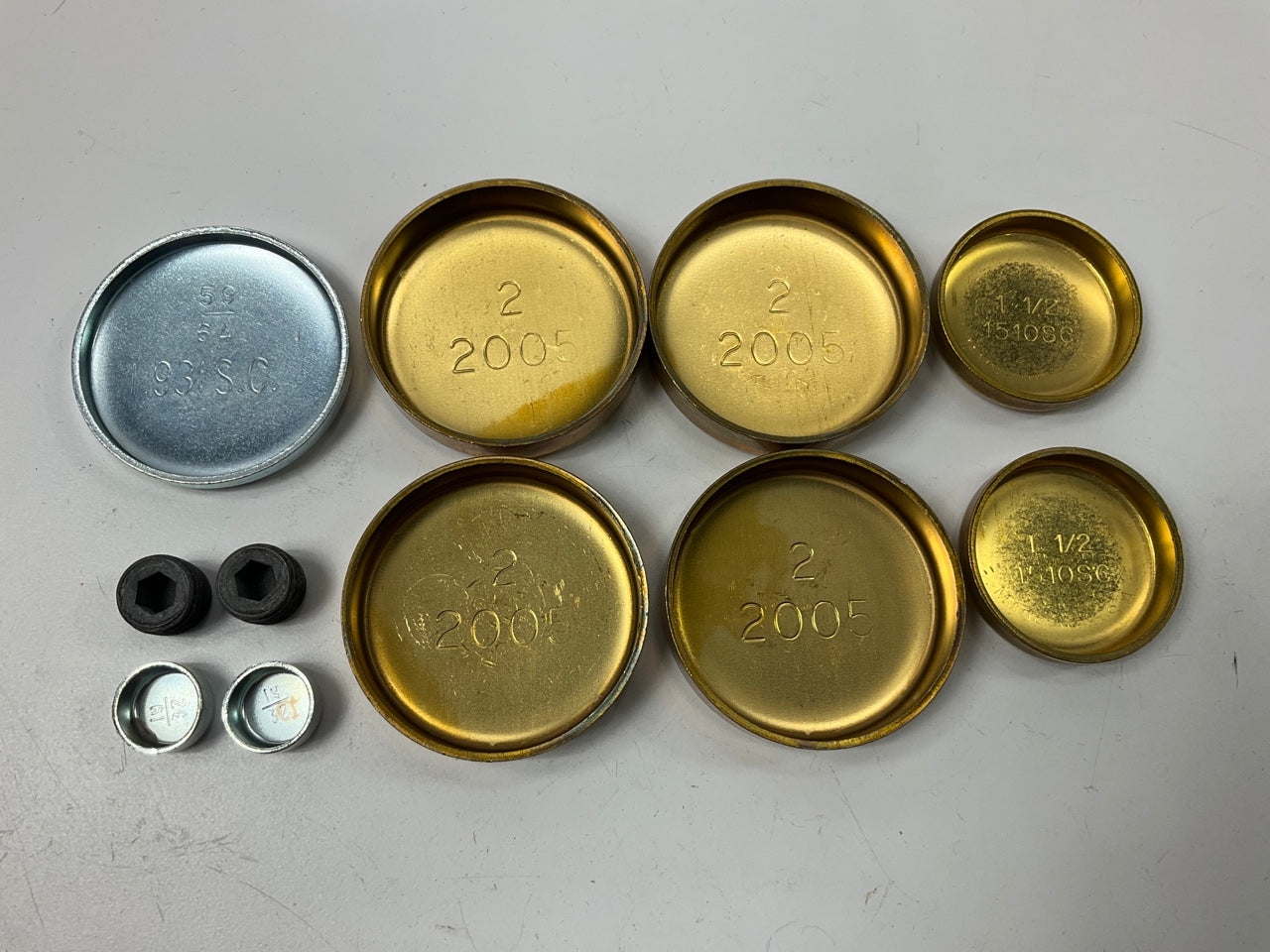 Us Tool EPK4BRASS Freeze Expansion Plug Set - Buick 400, 425, 430, 455