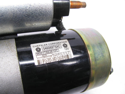 REMAN. Usa Industries 4606875AC Starter Motor For 01-02 Chrysler 2.7L