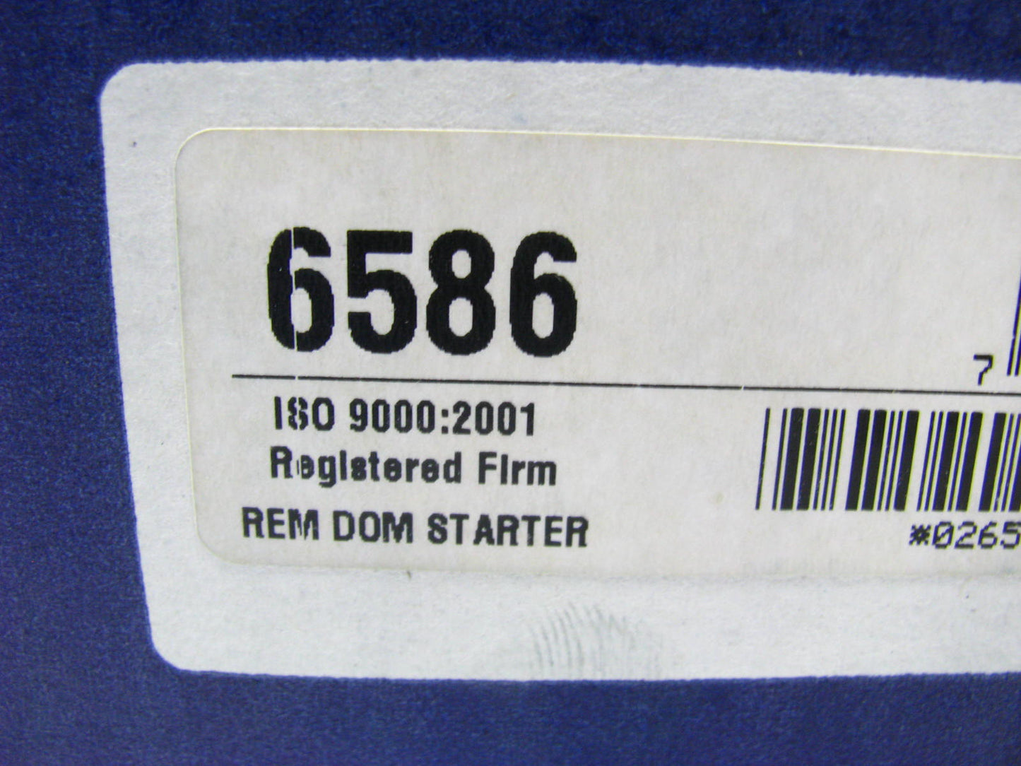 REMAN USA Industries 6586 Starter For Skid Steer Loader Kubota 753C 753F 753H