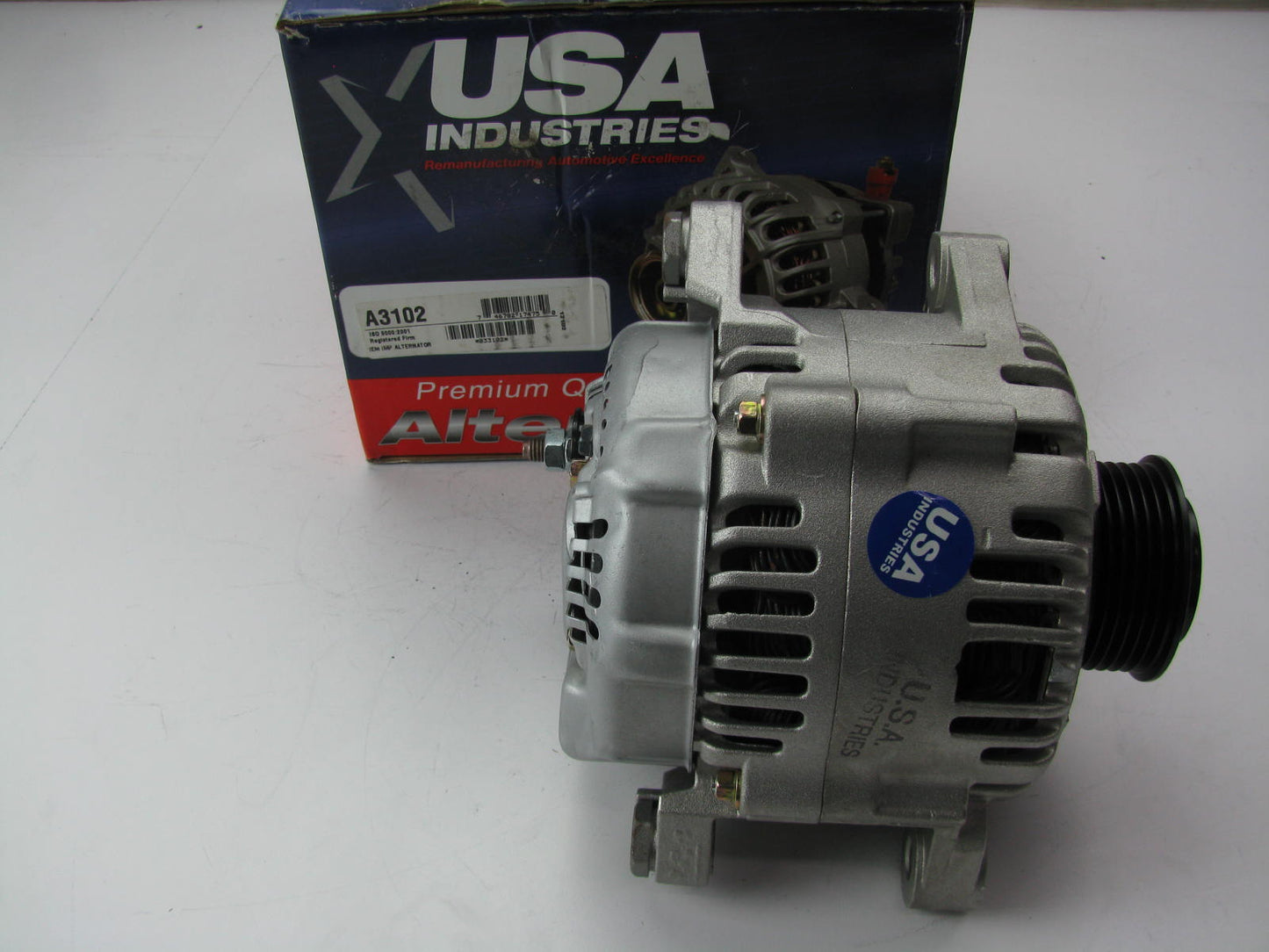 USA A3102 Reman. Alternator - 100 AMP - For 2006-2008 Sonata, Optima 2.4L,