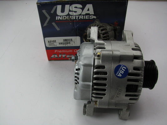 USA A3102 Reman. Alternator - 100 AMP - For 2006-2008 Sonata, Optima 2.4L,