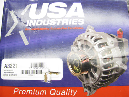 REMAN. USA A3221 180 Amp Alternator - 2006-2008 VW Passat 3.6L V6