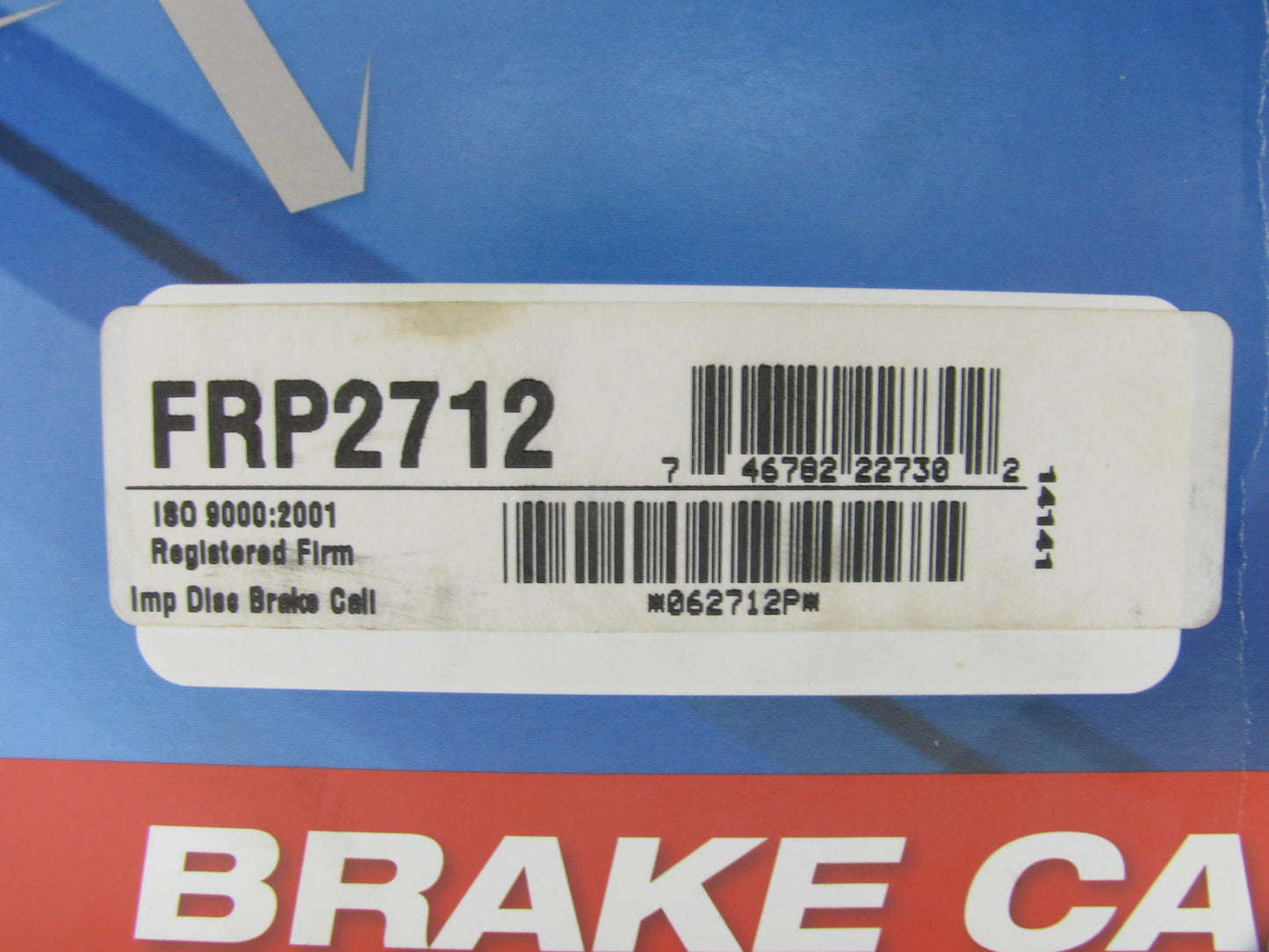 Usa Industries FRP2712 Remanufactured Disc Brake Caliper Set - Front