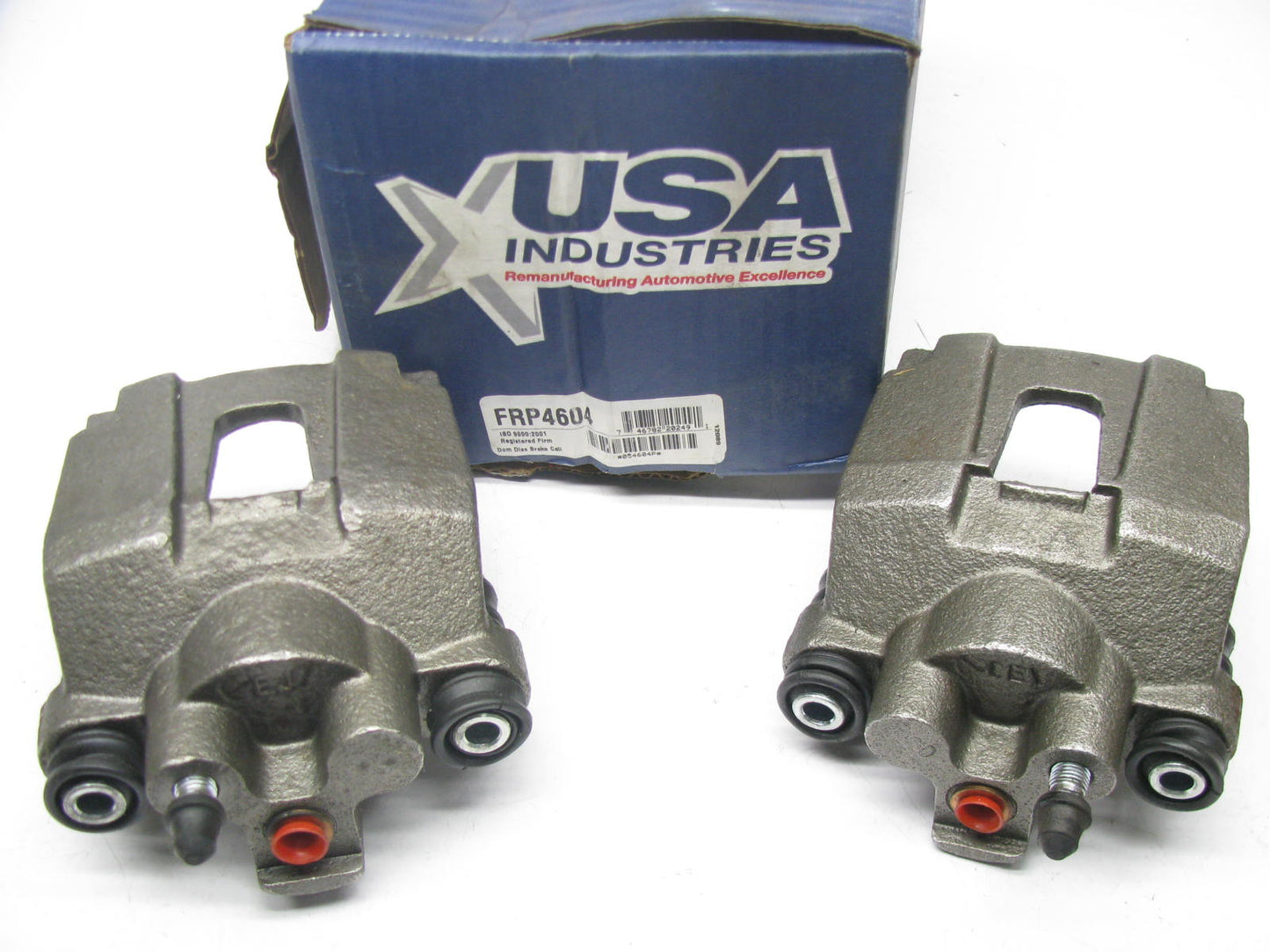 Usa Industries FRP4604 Remanufactured Disc Brake Caliper Set - REAR