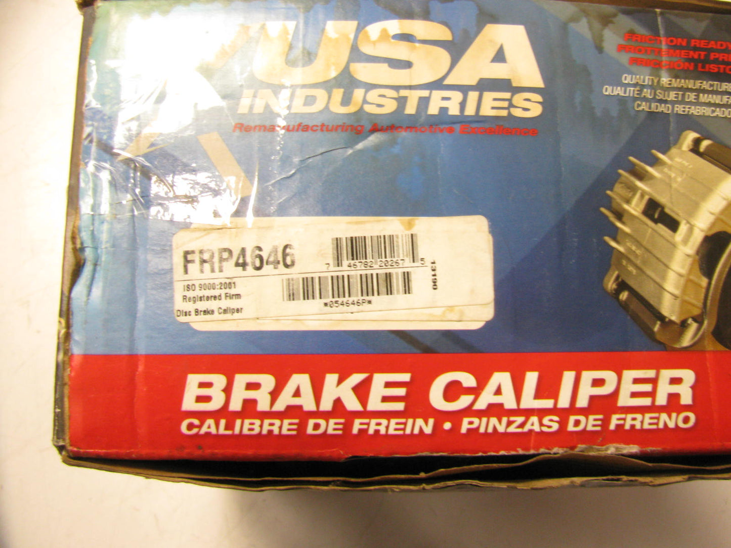 Usa Industries FRP4646-L Remanufactured Disc Brake Caliper - Front Left