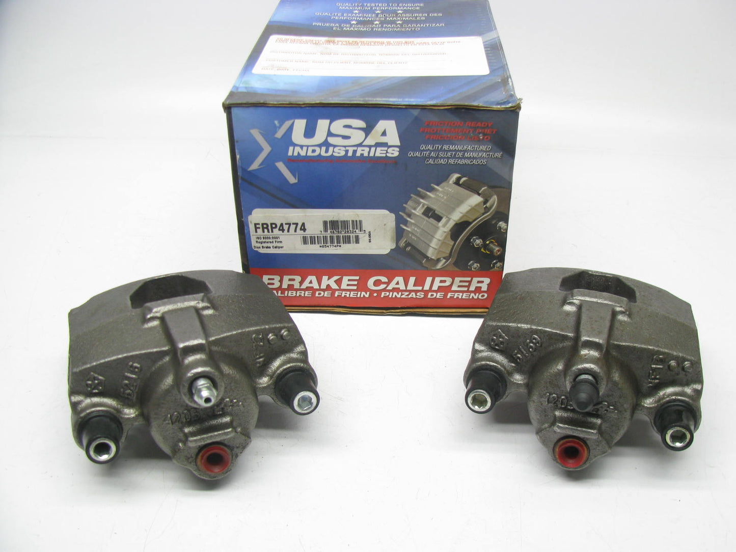 Usa Industries FRP4774 Remanufactured Disc Brake Caliper Set - Rear