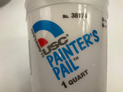 200 Cups Total - USC 36174 Quart Painters Pail Paint Mixing Cups