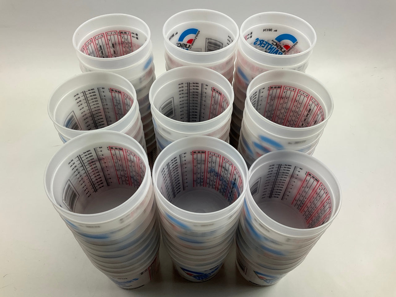 90 Cups Total - USC 36174 Quart Painters Pail Paint Mixing Cups