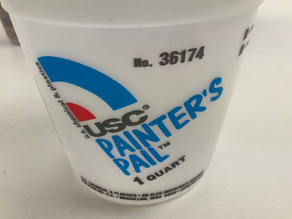 90 Cups Total - USC 36174 Quart Painters Pail Paint Mixing Cups