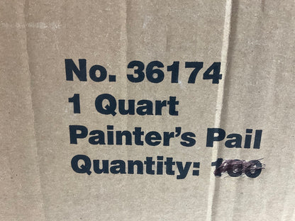 90 Cups Total - USC 36174 Quart Painters Pail Paint Mixing Cups