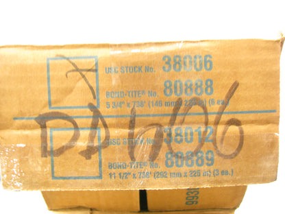 (6) USC 38006 6'' X 750' Polycoated Blue Masking Paper Rolls