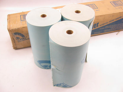 (3) USC 38012 Polycoated Blue Masking Paper Rolls - 12 In. X 738 Ft.