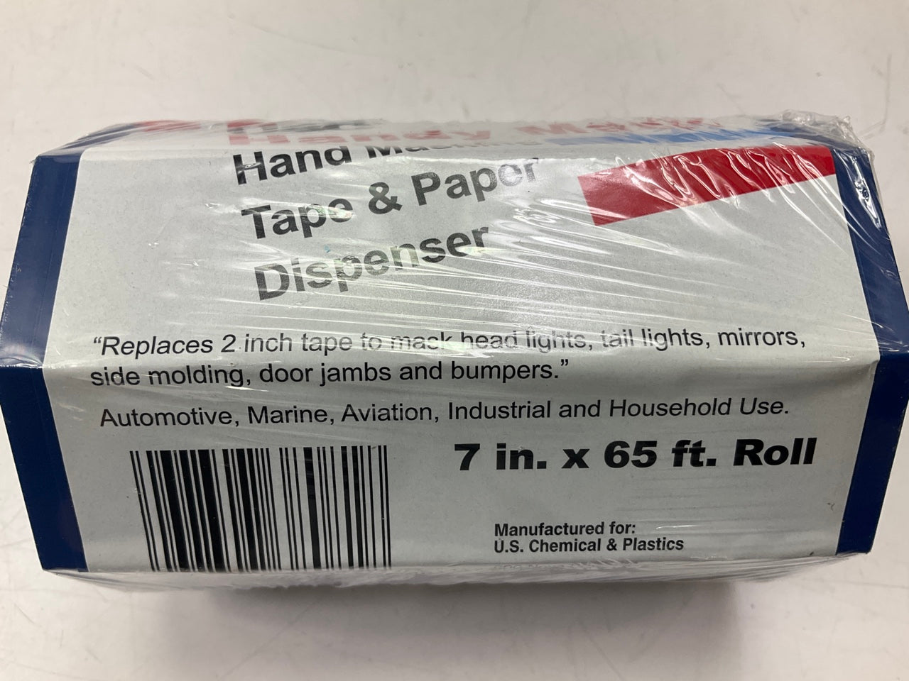 USC 38081 Handy Mask Hand Tape & Paper Dispenser 7 Inch X 65'