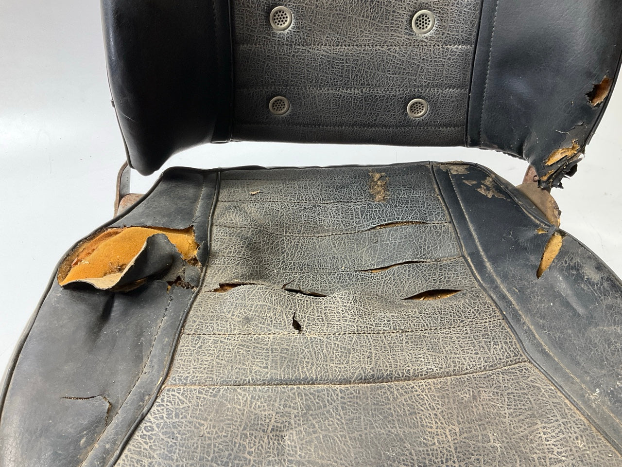 COMPLETE RESTORATION NEEDED, ROUGH - Original USED OEM Seats For Datsun 240z