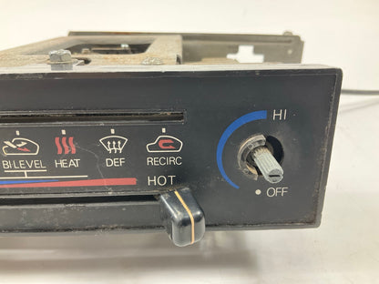 USED #10039 - A/C HVAC Climate Control Module Switch OEM For 79-83 Datsun 280zx