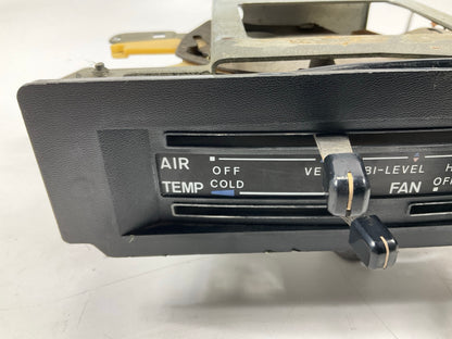 USED #10040 - Heater Climate Control Switch Panel OEM For 1974 Datsun 260Z