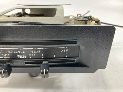 USED #10040 - Heater Climate Control Switch Panel OEM For 1974 Datsun 260Z