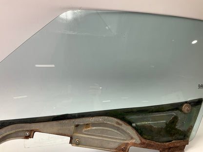 USED # 10054, Rusty, Left Drivers Door Window Glass OEM For 77-78 Datsun 280z