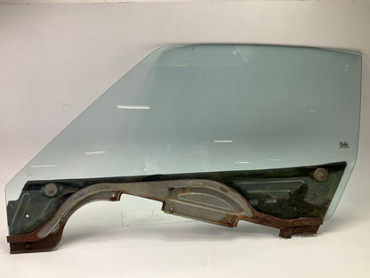 USED - #10055, RUSTY, Left Drivers Side Door Window Glass For 77-78 Datsun 280z