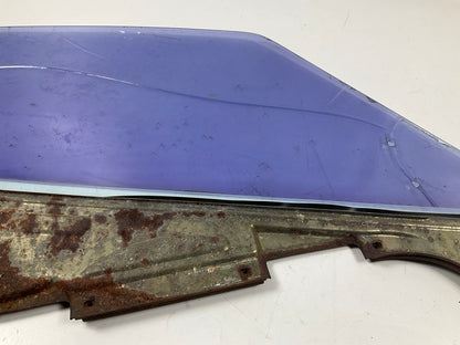 USED, SUPER RUSTY - Left Drivers Side Door Window Glass For 77-78 Datsun 280z
