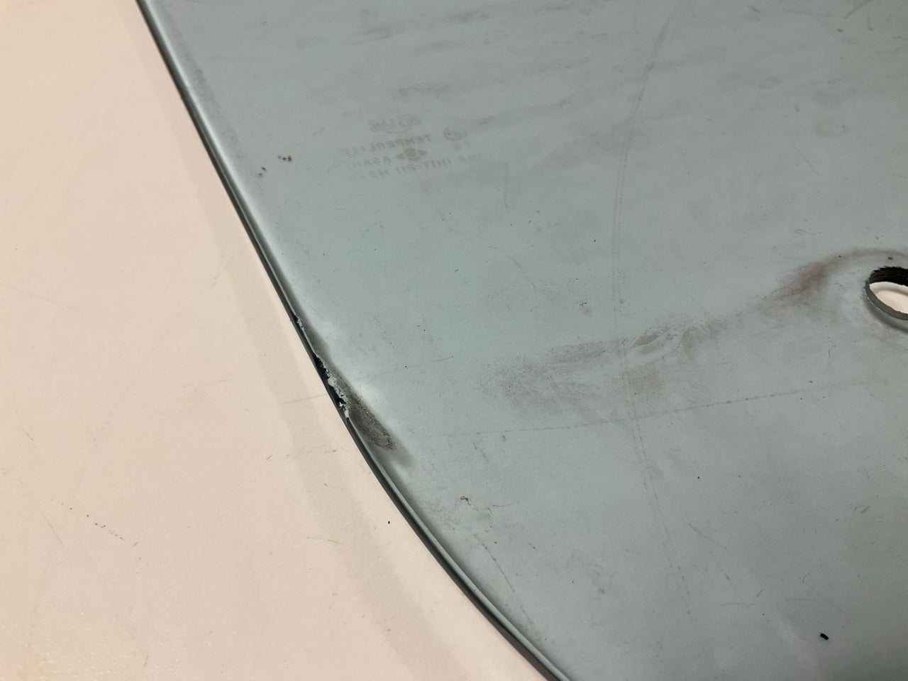 USED #10068 Left Drivers Window Door Glass OEM For 1970-76 Datsun 240z 260z 280z
