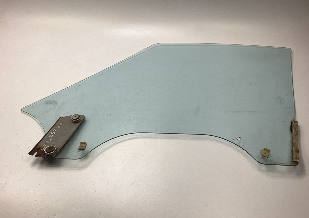 USED #10071 - OEM Right Passengers Side Door Window Glass For 79-83 Datsun 280zx
