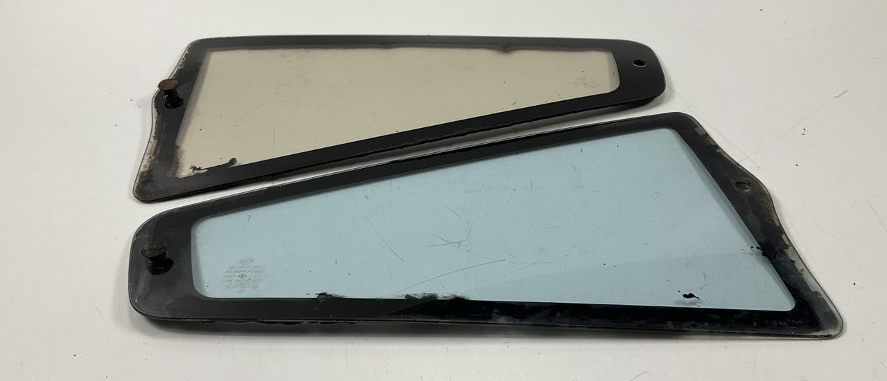 USED - Rear Quarter Window Glass, Left & Right Side PAIR For 79-83 Datsun 280zx