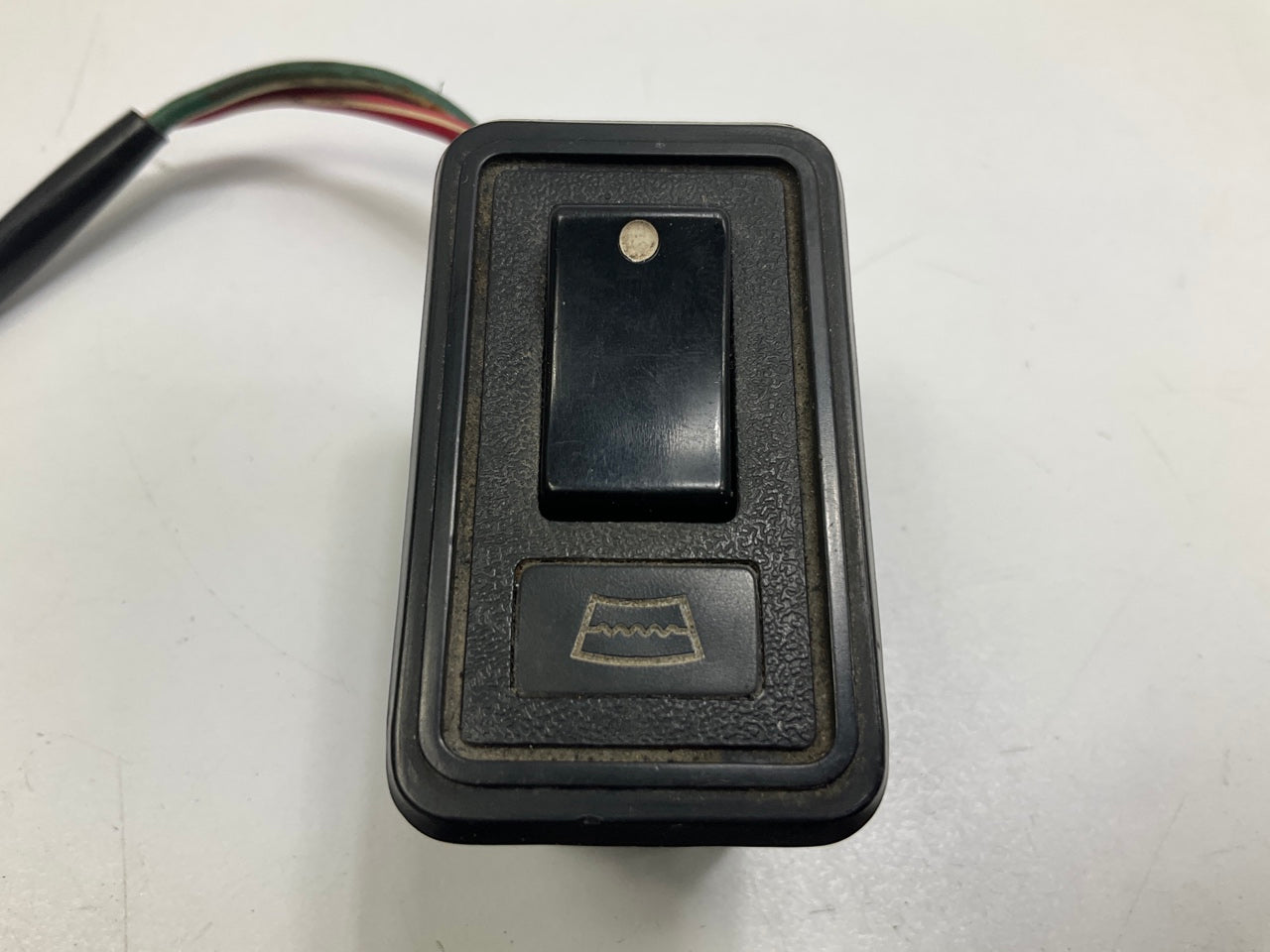 USED #106 Rear Defroster Defogger Switch, As Shown, OEM For 75-76 Datsun 280Z