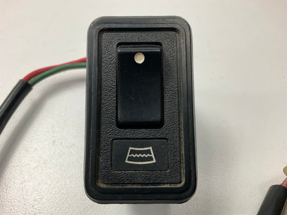 USED #107 Rear Defroster Defogger Switch, As Shown, OEM For 75-76 Datsun 280Z