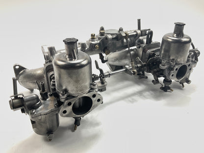 Hitachi SU Round Top Carburetors 4 Screw W/ N36 Intake Manifold For Datsun 240z
