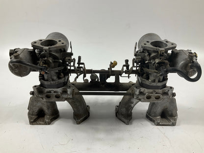 USED E88 Intake Manifold 3-screw SU Carburetors W/ Balance Tube For Datsun 240z