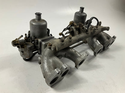 USED E88 Intake Manifold 3-screw SU Carburetors W/ Balance Tube For Datsun 240z