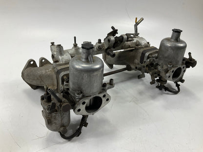 USED E46 Intake Manifold 4-screw SU Carburetors W/ Balance Tube For Datsun 240z