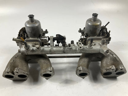 USED E46 Intake Manifold 4-screw SU Carburetors W/ Balance Tube For Datsun 240z