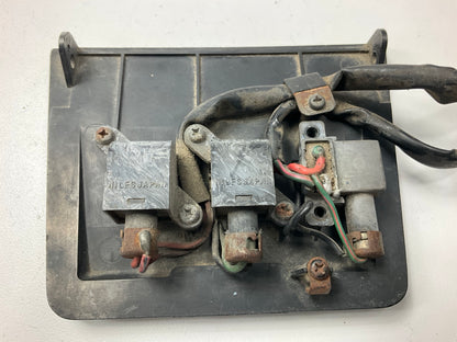 USED, AS SHOWN #128 Center Console Fuse Cover Panel OEM For 1972-73 Datsun 240z