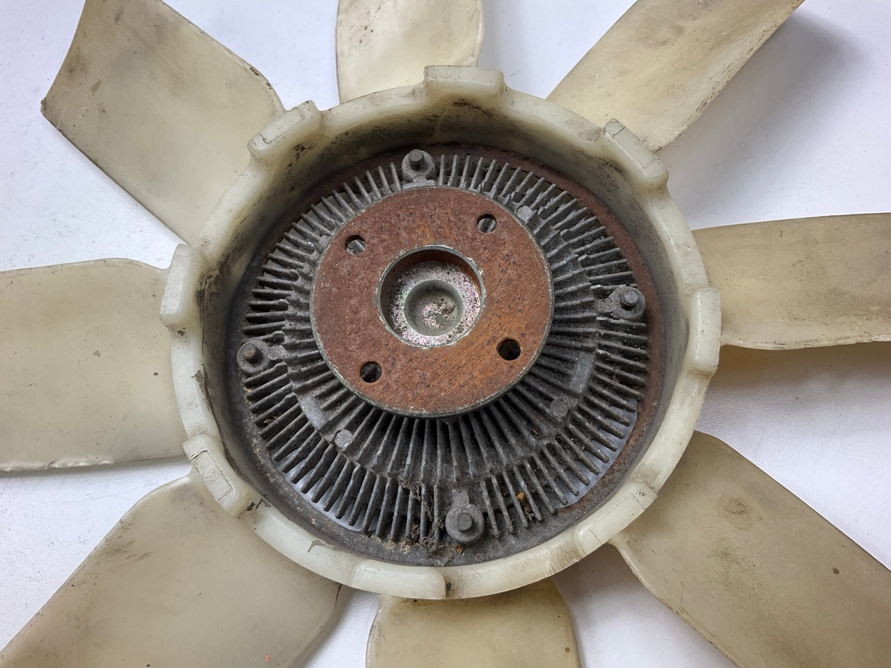 VERY ROUGH, SEE PHOTOS - Fan Blade & Fan Clutch OEM For 84-89 Nissan 300zx Z31