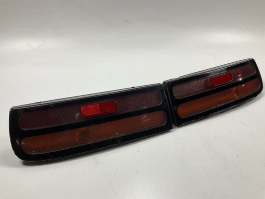 ROUGH SEE PHOTOS Left & Right Tail Light Lamps OEM For 90-96 Nissan 300zx Z32