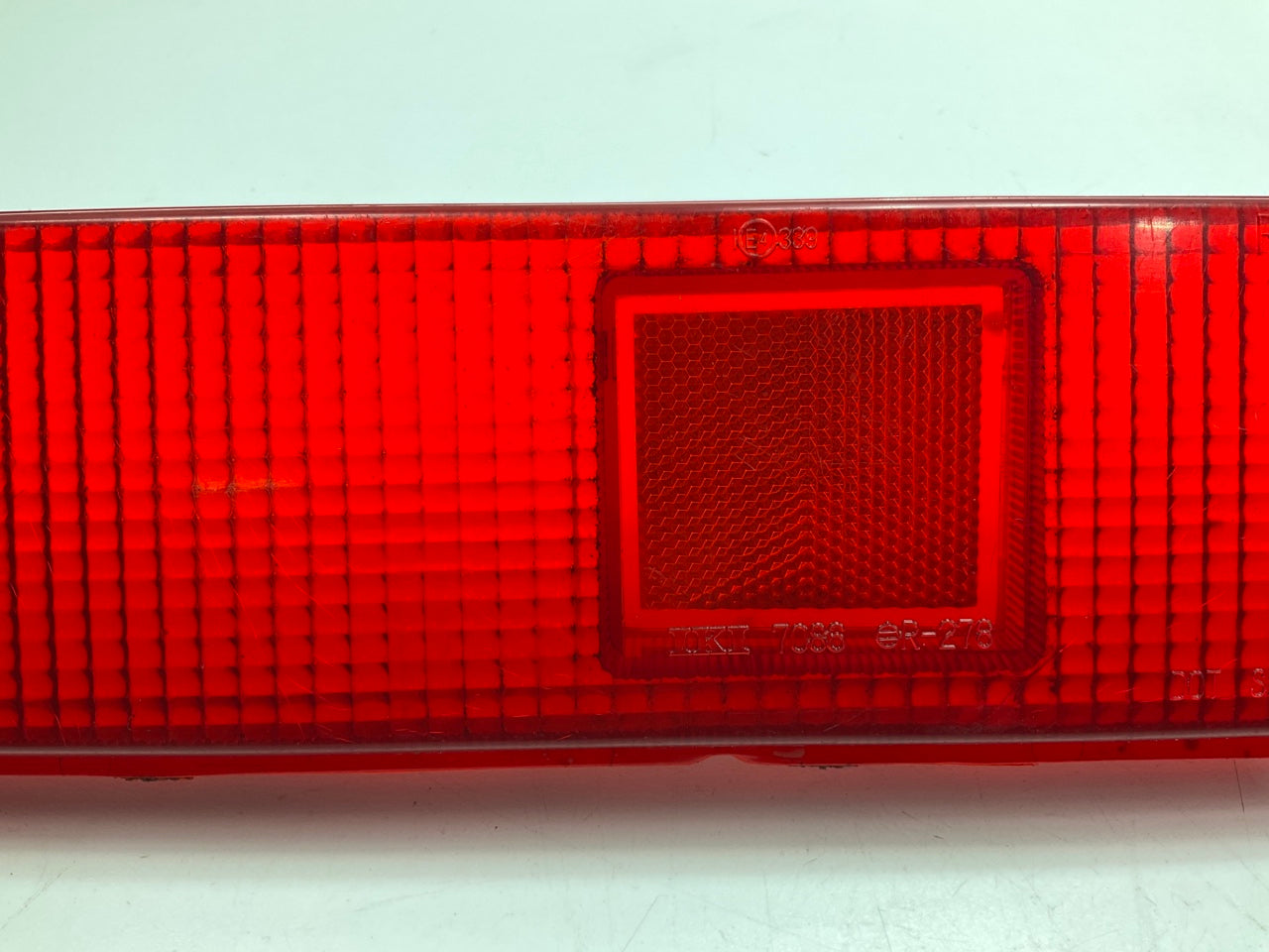 USED #1491 - Right Passengers Tail Light Red Lens Cover For 1979-81 Datsun 280zx