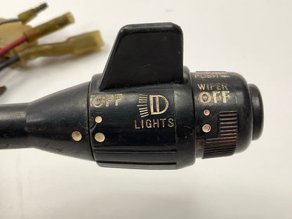 USED - Headlight Wiper Switch #168 OEM For 1971-1972 Datsun 240z, UNTESTED AS-IS
