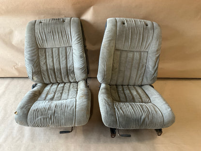 NEEDS TO BE RE UPHOLSTERED, ROUGH, Original Used Seats For 1982-83 Datsun 280zx